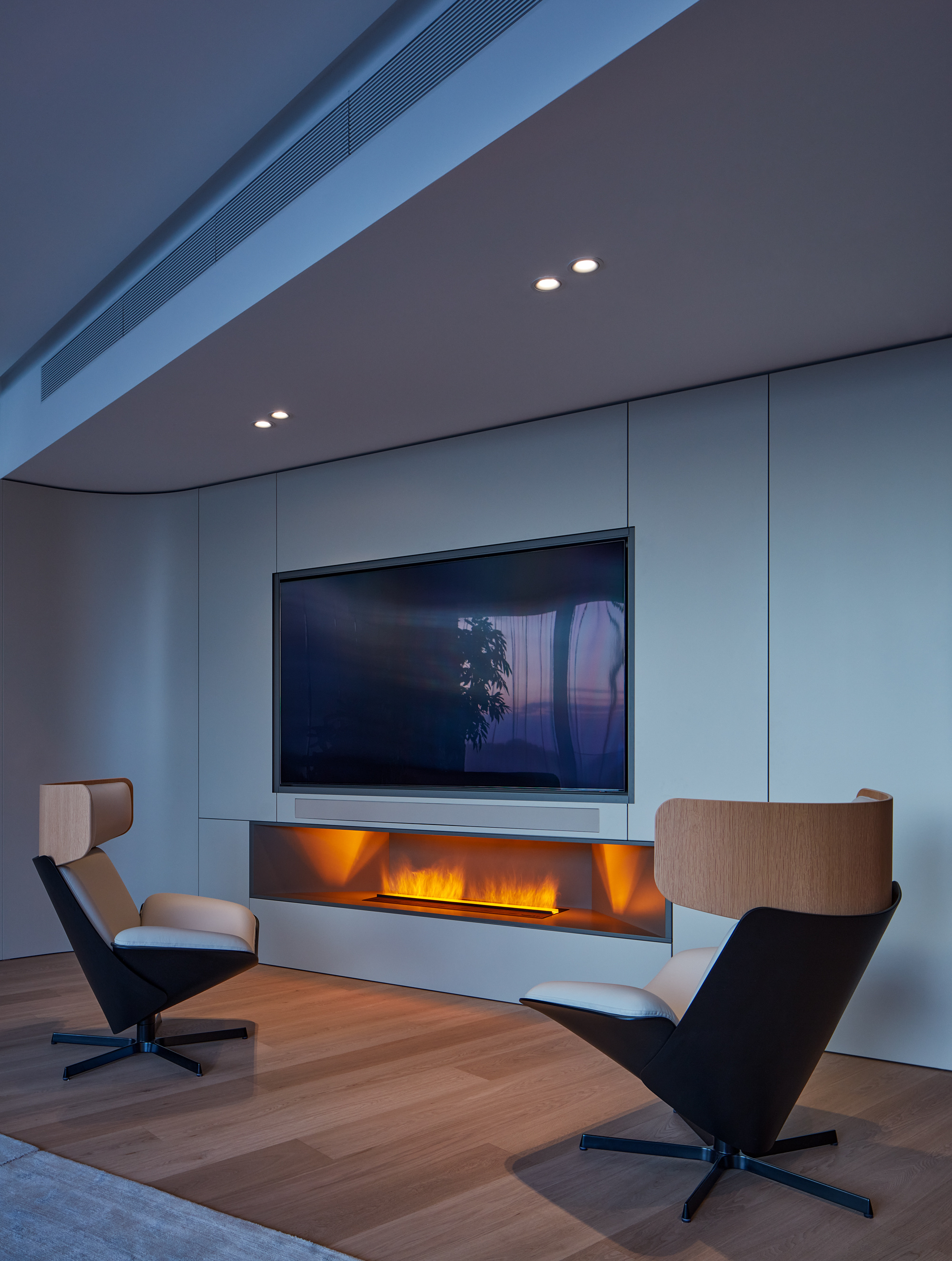 Living area with panoramic views