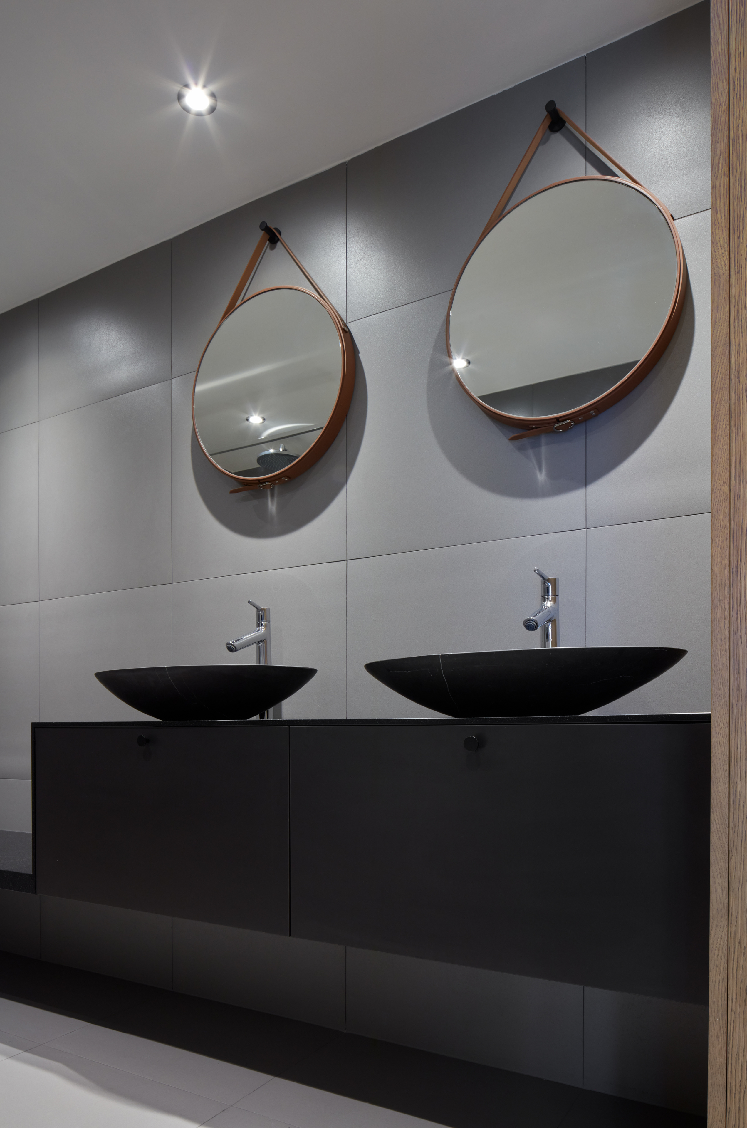 Basement bathroom