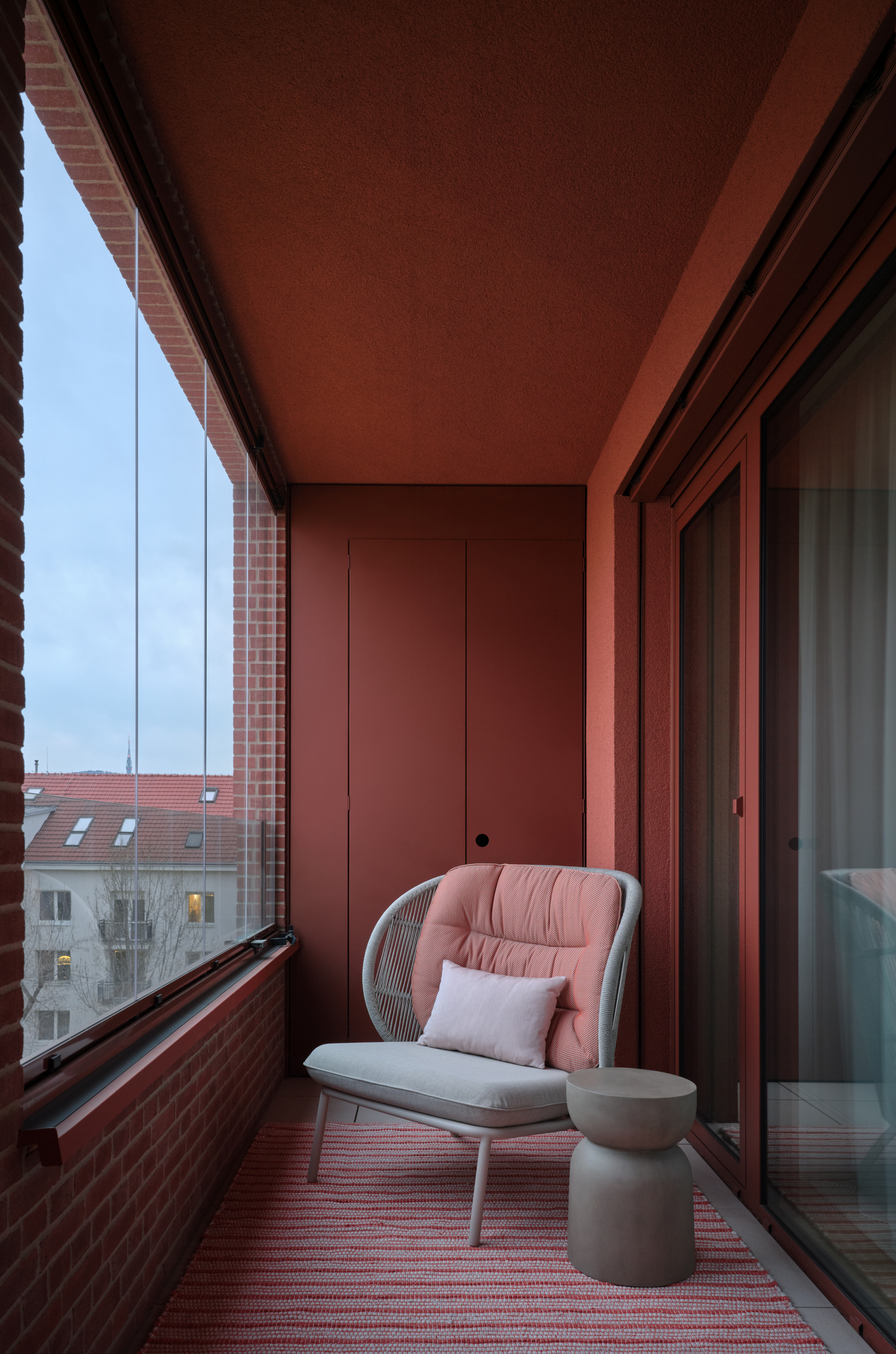Loggia like a theatre