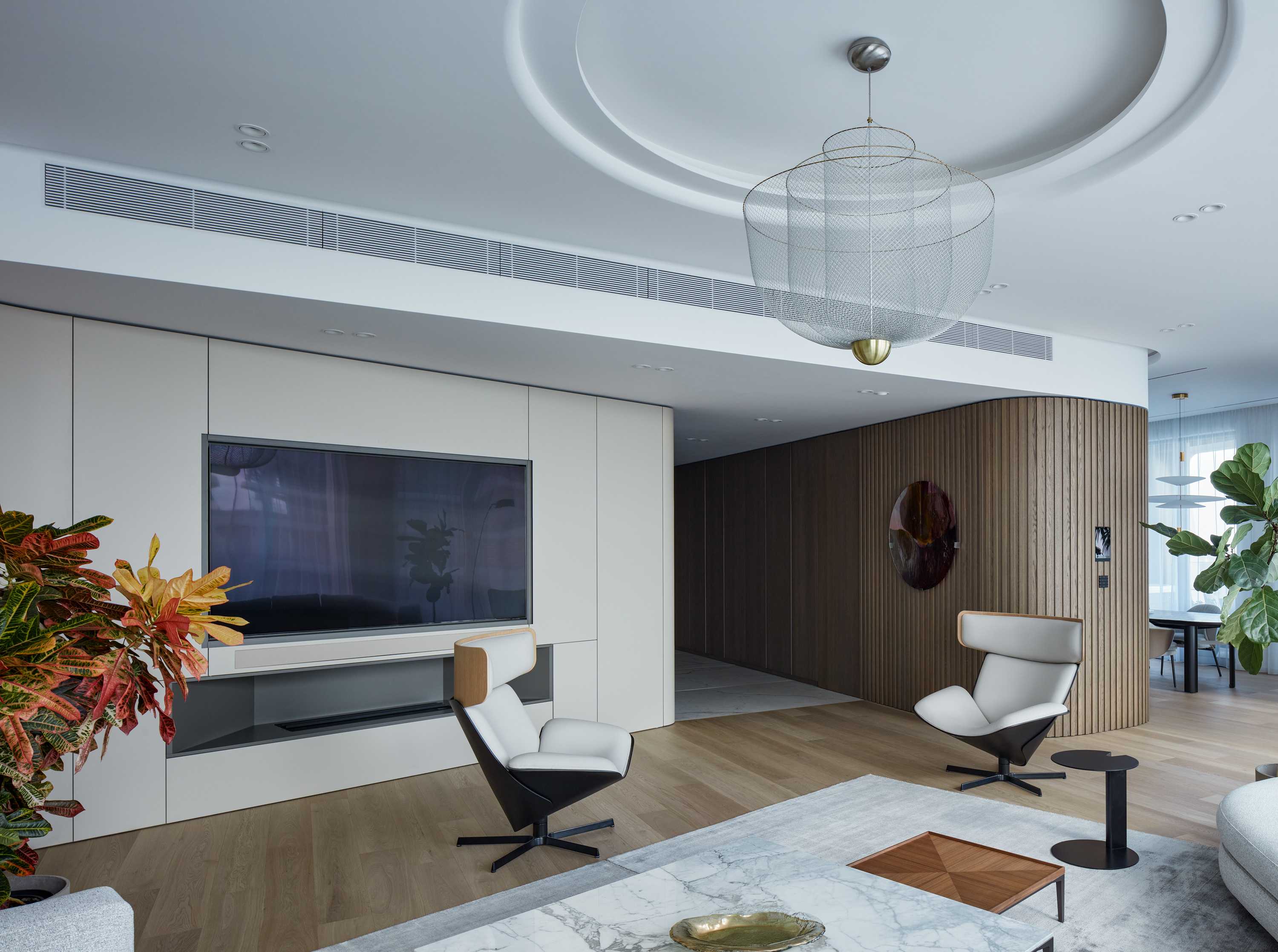 Living area with panoramic views