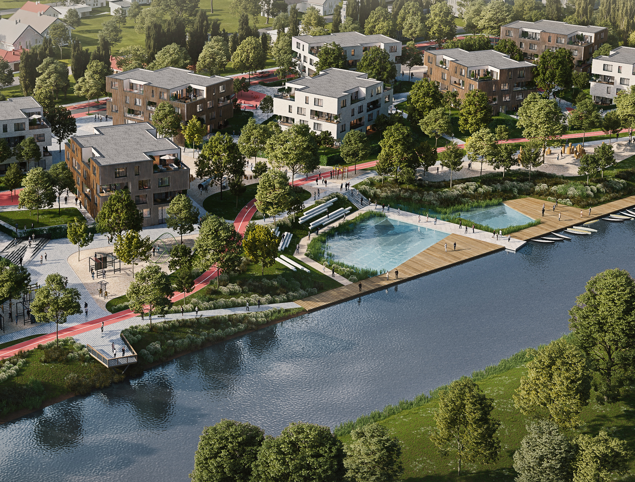 Renovation of the former panel factory site Vrakuňa