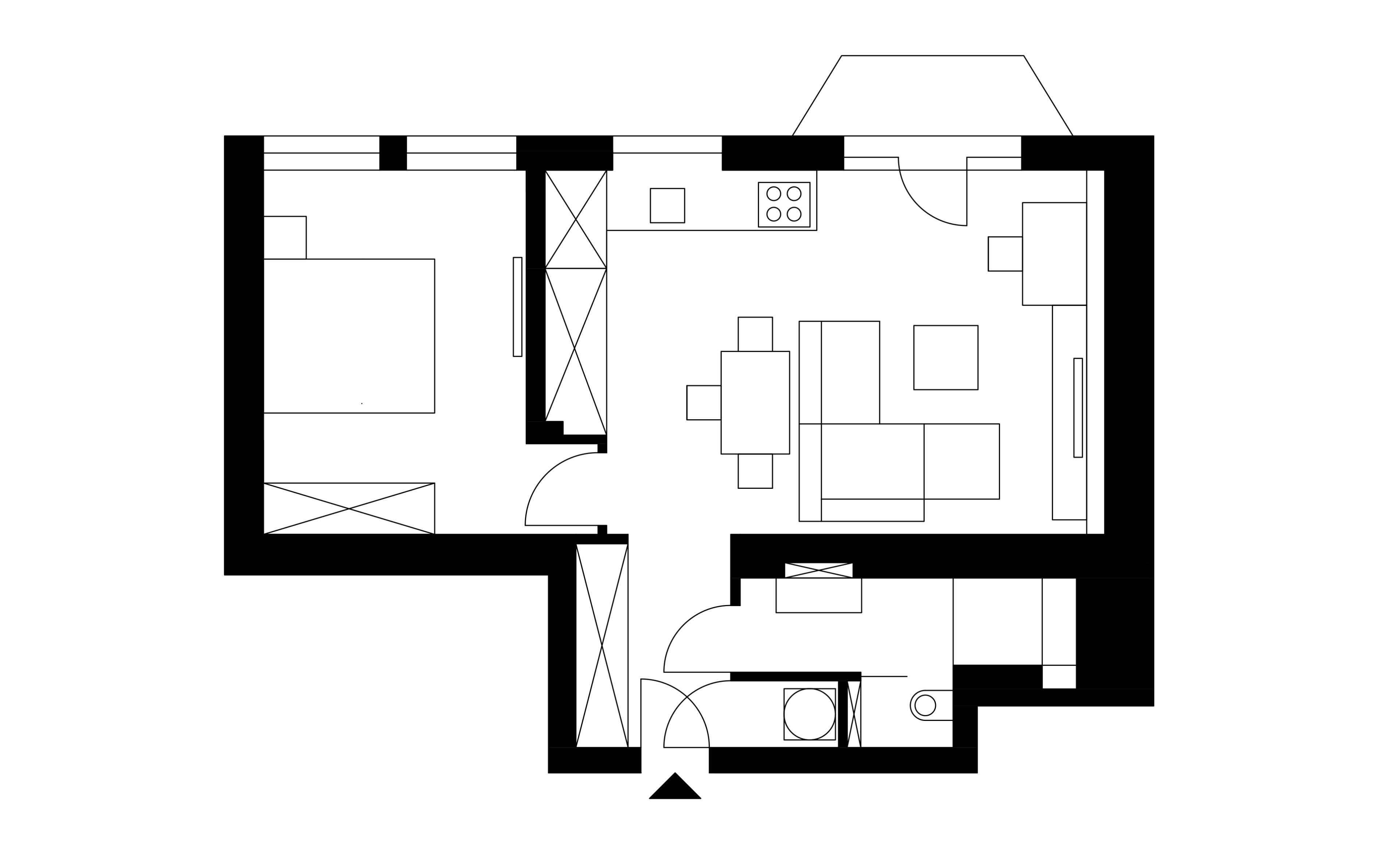 Luxury apartment reconstruction