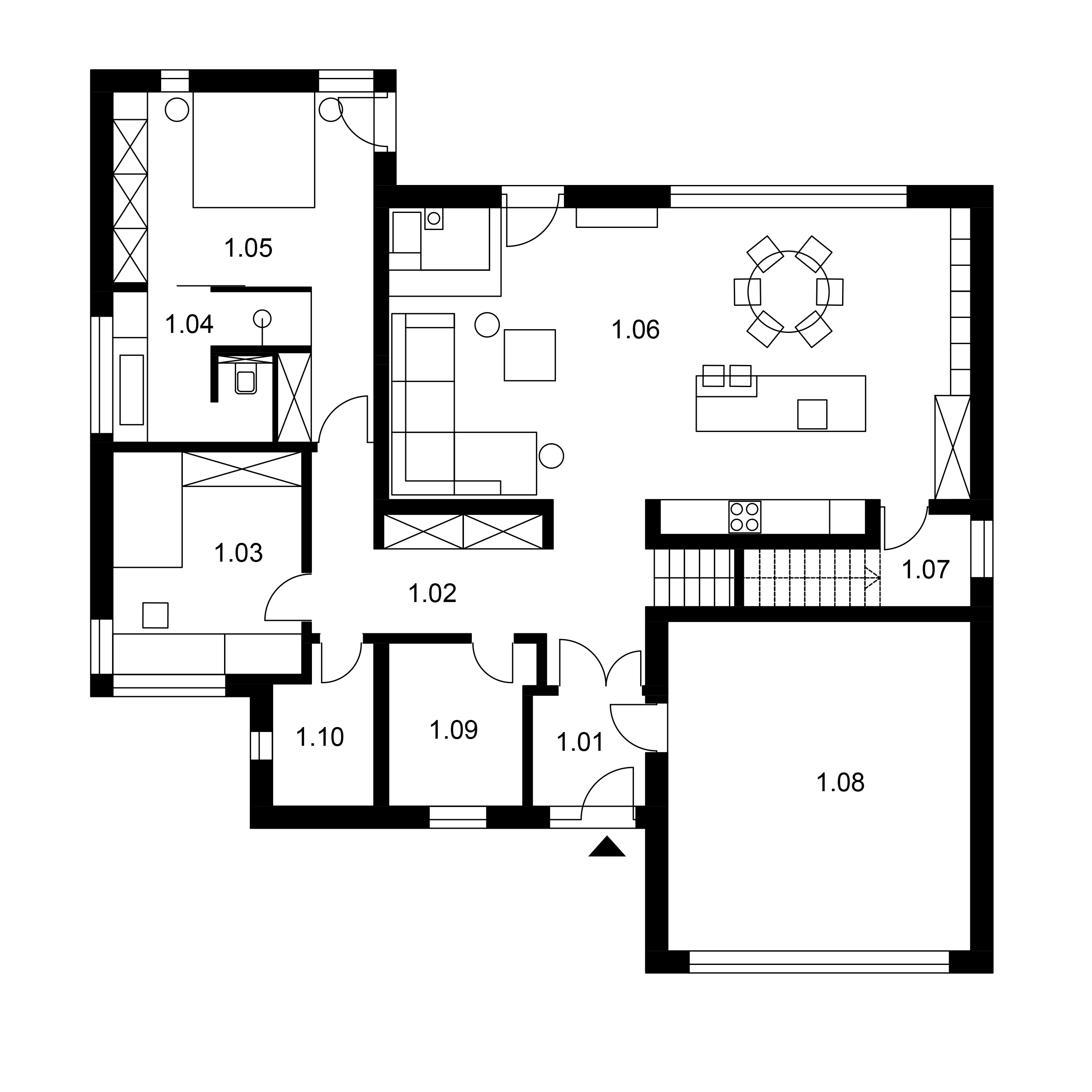 Ground floor layout
