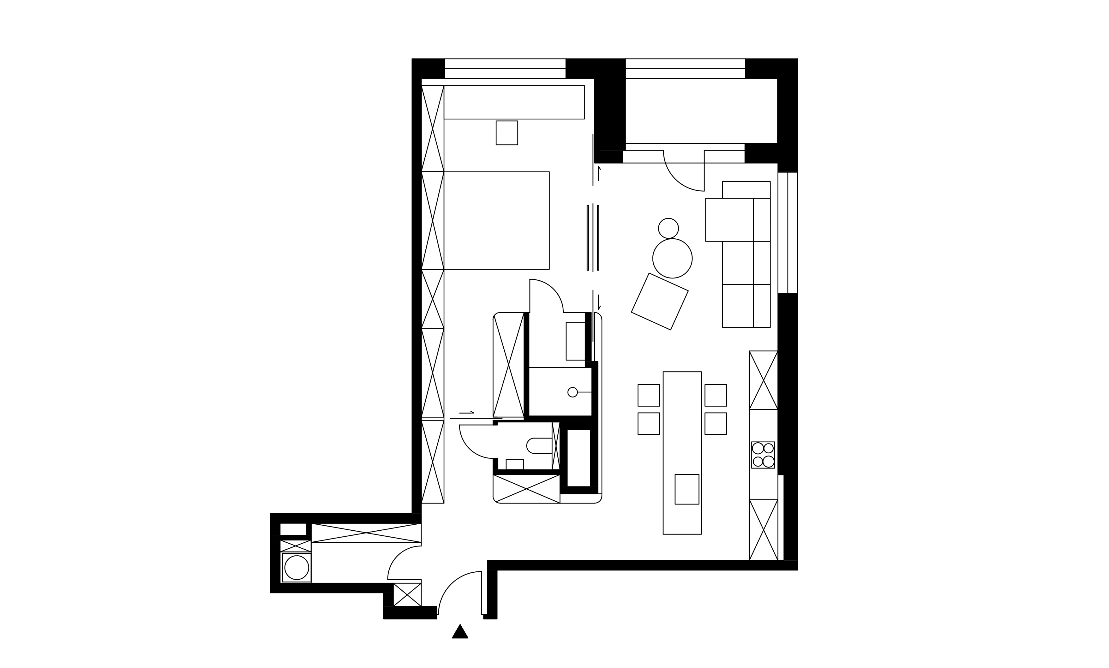 One-bedroom apartment