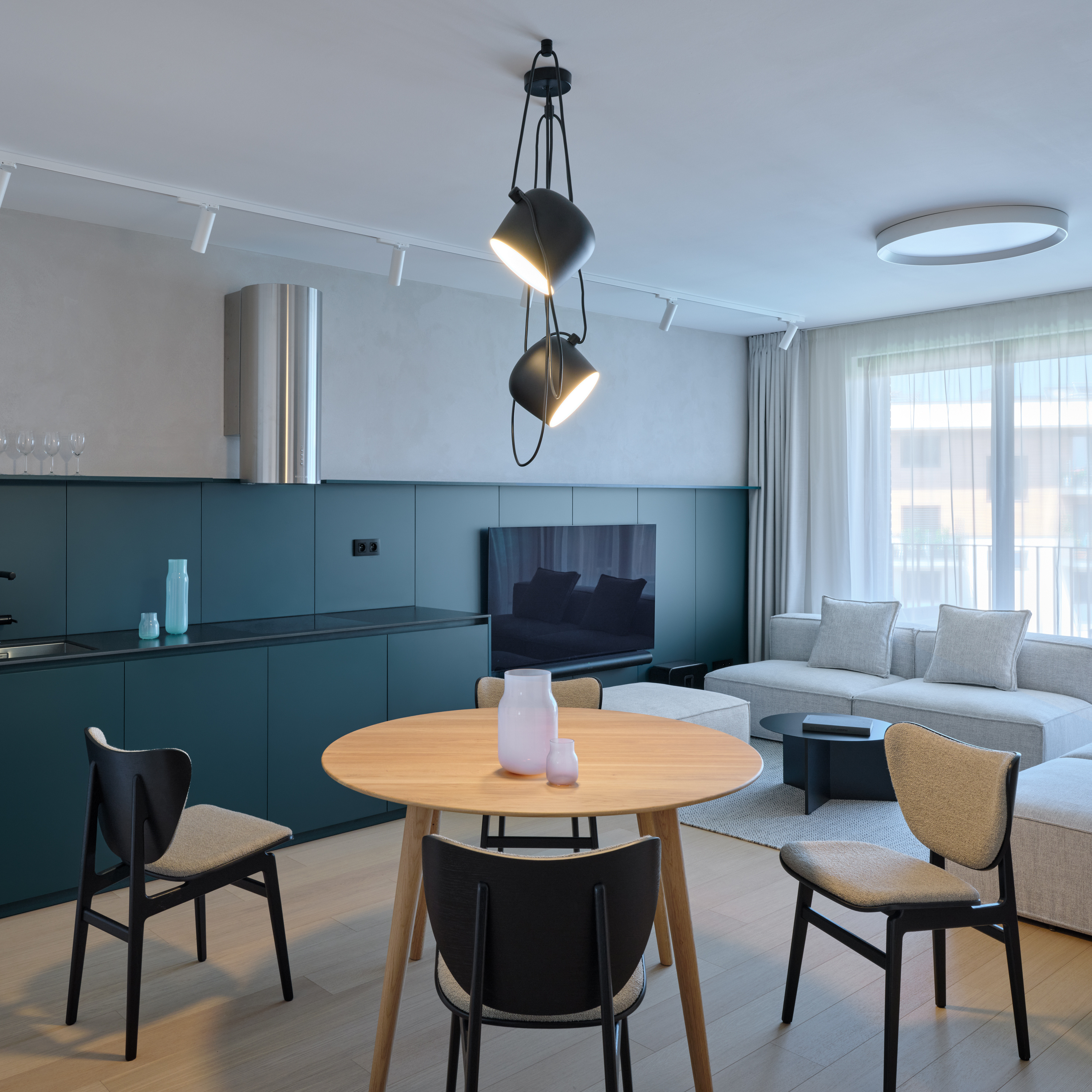 Central dining area
