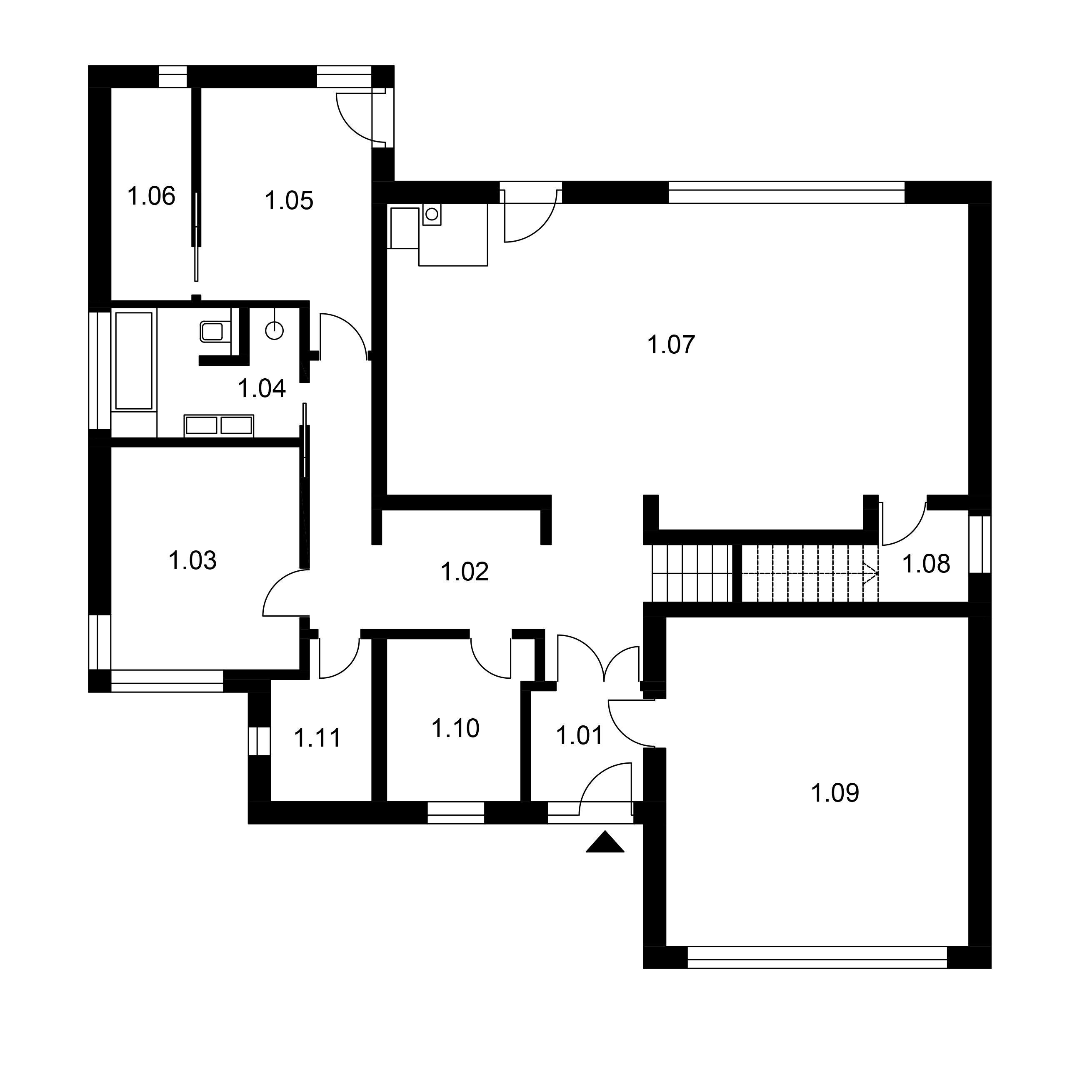 Ground floor layout